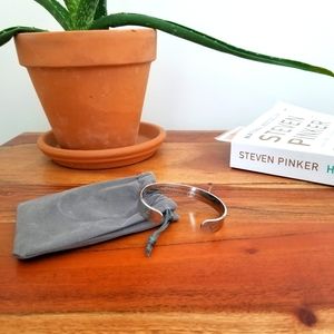 Bonus Daughter Cuff Bracelet in Silver